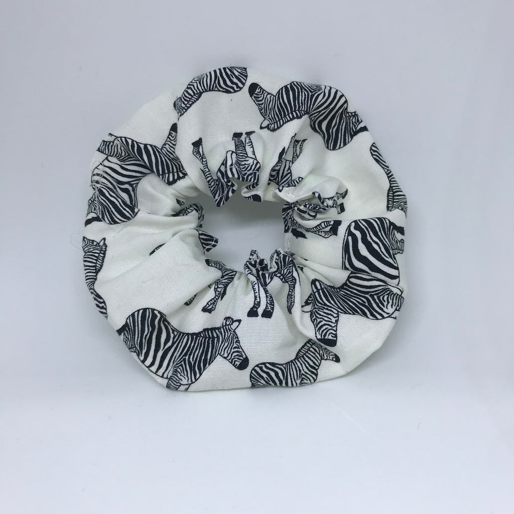 Zebra Scrunchie - Scrunchies - 90s Fashion Scrunchie