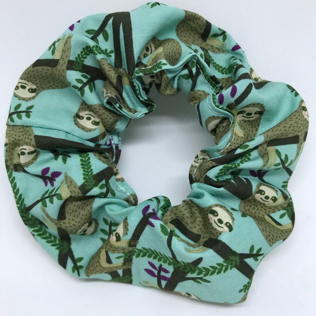 Sloth Scrunchie - Scrunchies - Scrunchie - 90s Fashion Scrunchie