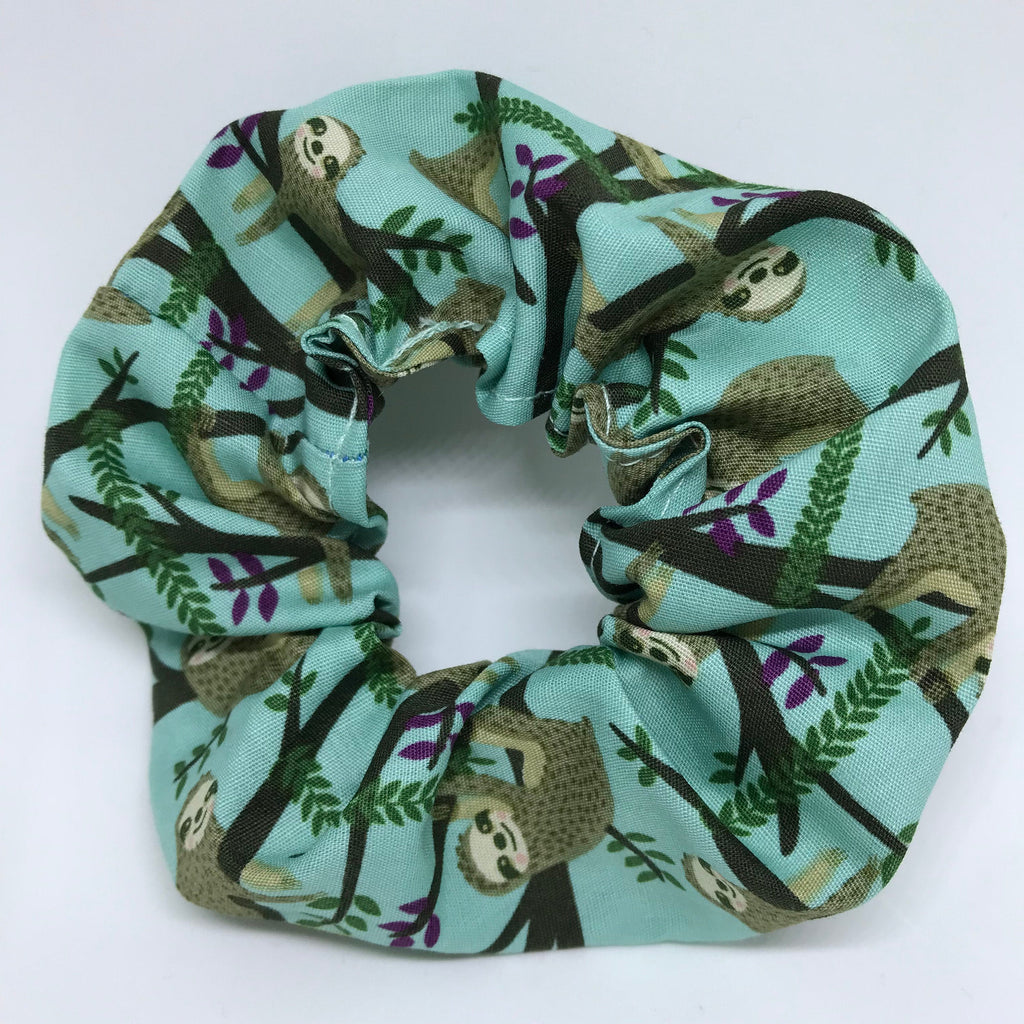 Sloth Scrunchie - Scrunchies - Scrunchie - 90s Fashion Scrunchie