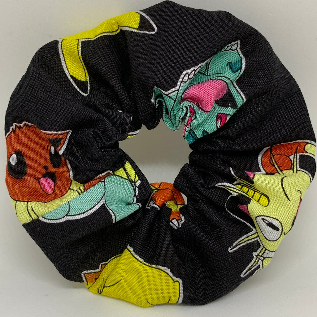 Pokemon Scrunchie - Scrunchies - Pikachu Scrunchie