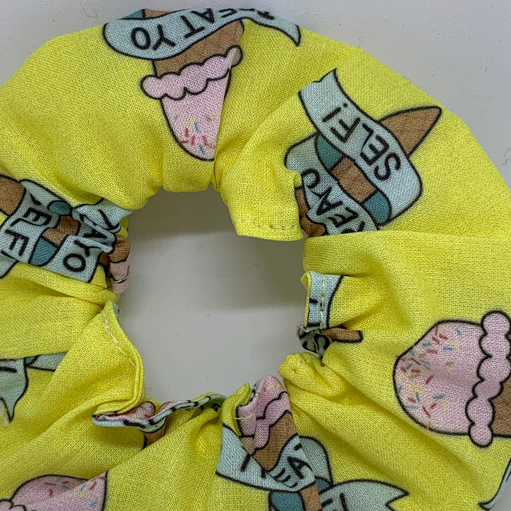 Treat Yo Self Ice-Cream Cone Scrunchie - Scrunchies - 90s Fashion Scrunchie