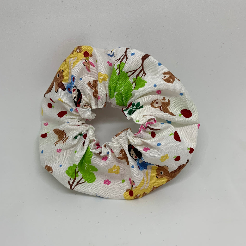 Snow White Scrunchie - 90s Fashion Scrunchie