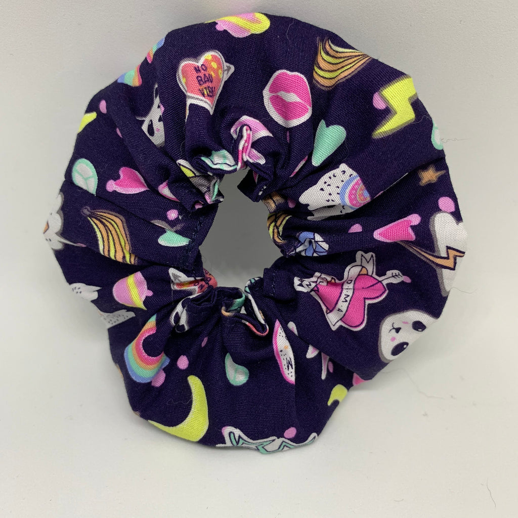 Mythical Scrunchie - Llama Scrunchie - Unicorn - Scrunchie - 90s Fashion Scrunchie