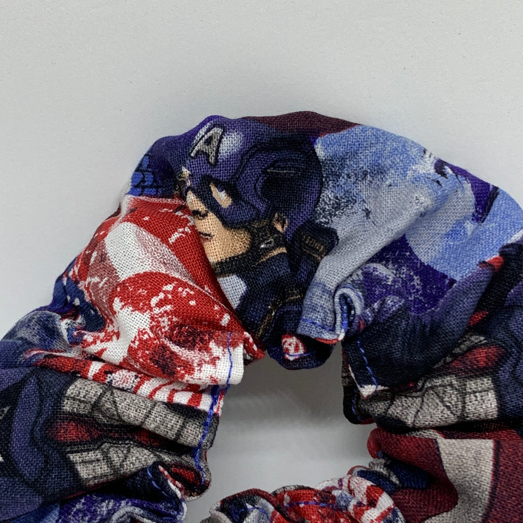 Captain America Scrunchie - Avengers Scrunchies