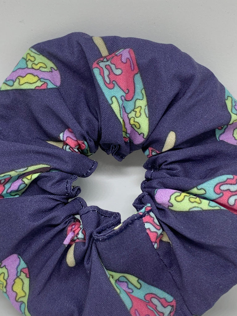 Rainbow Paddle Pop Scrunchie - Quirky - 90s Fashion Scrunchie