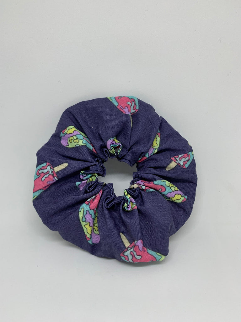 Rainbow Paddle Pop Scrunchie - Quirky - 90s Fashion Scrunchie