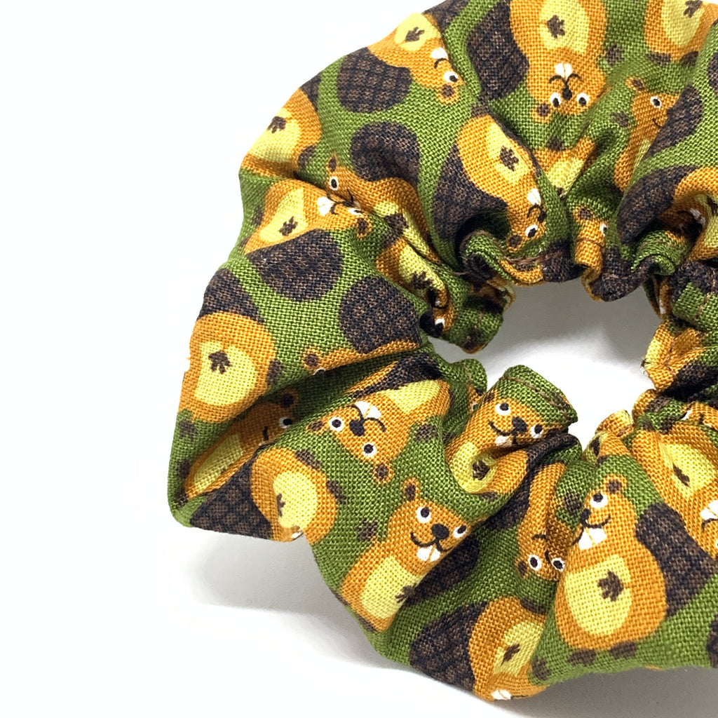 Beaver Scrunchie - Scrunchie - 90s Fashion Scrunchie