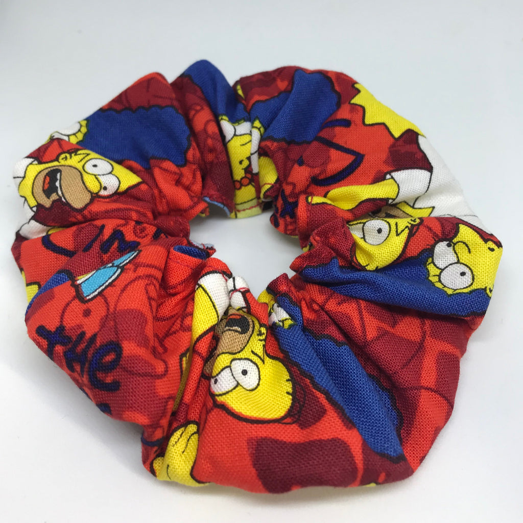 The Simpsons Family Scrunchie - Homer Simpson Scrunchies