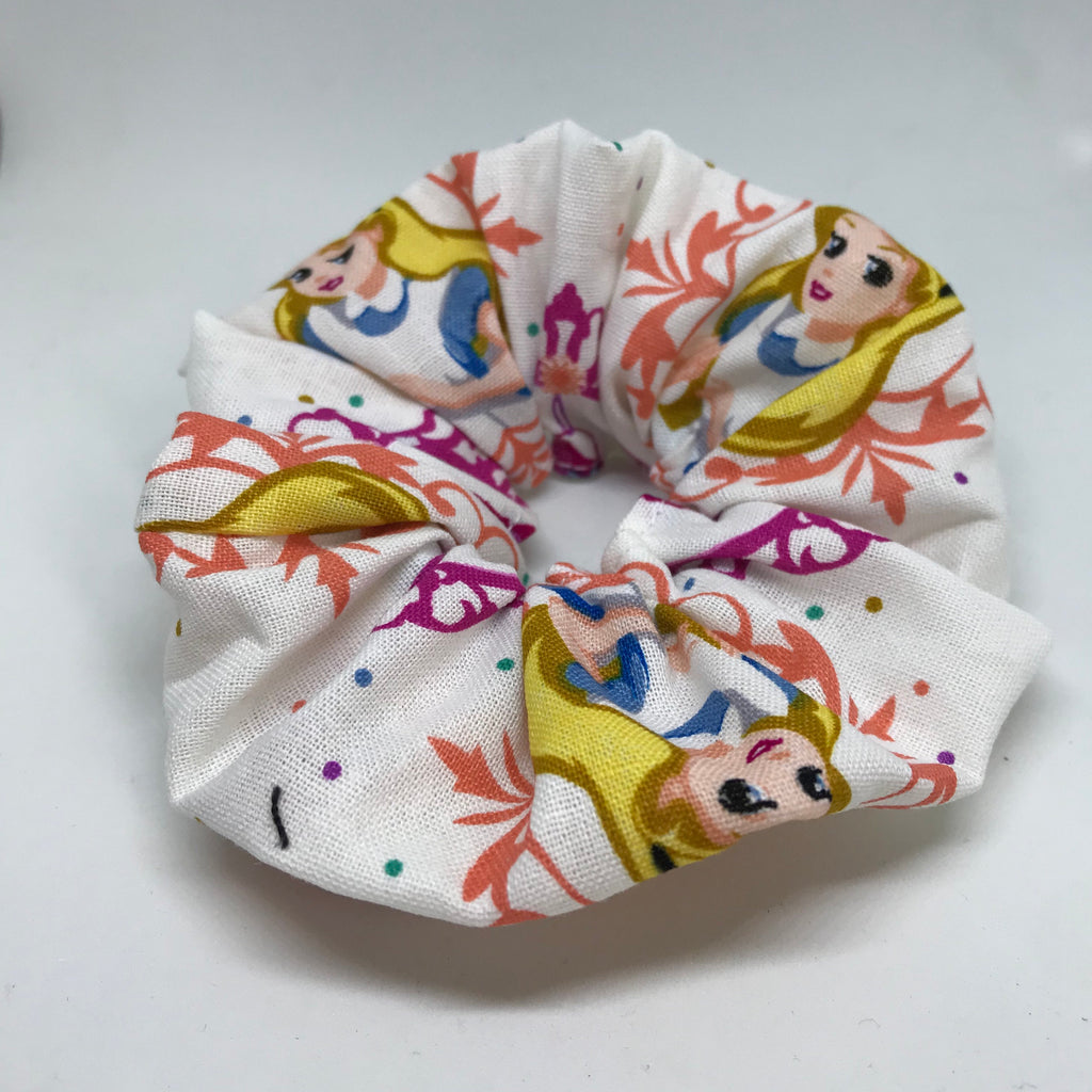 Alice In Wonderland Scrunchie - Scrunchies