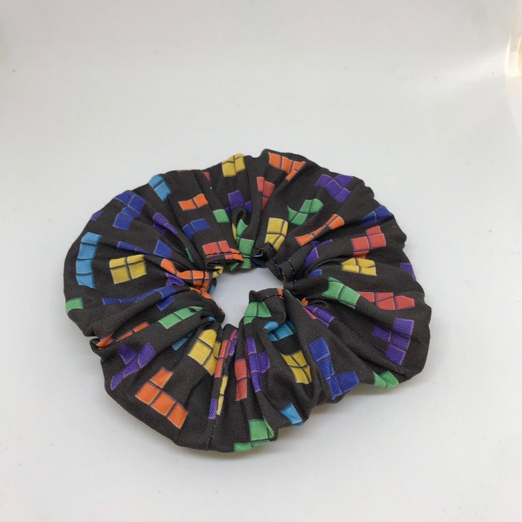 Tetris Scrunchie - Scrunchies - 90s Fashion Scrunchie