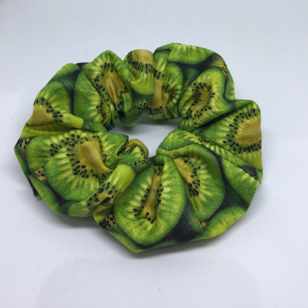 Kiwi Fruit Scrunchie - Green Scrunchies