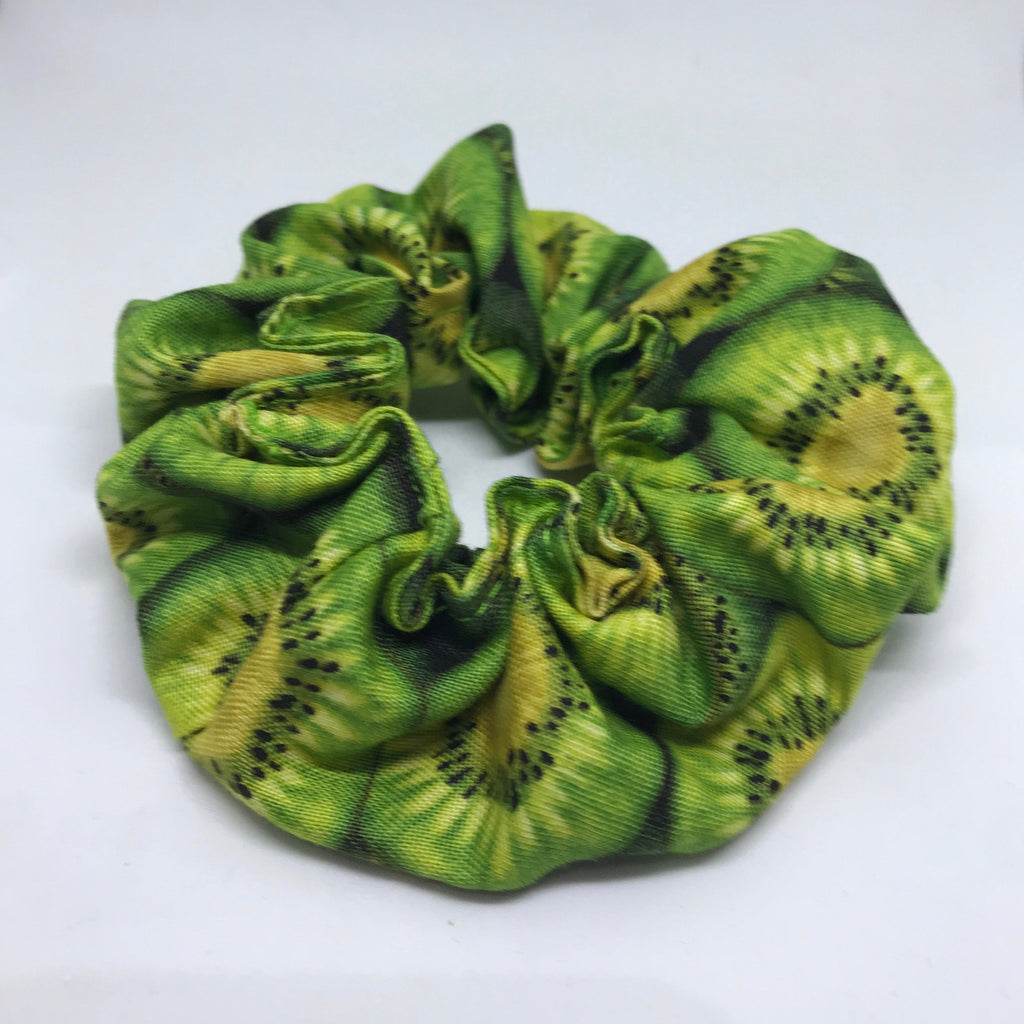 Kiwi Fruit Scrunchie - Green Scrunchies