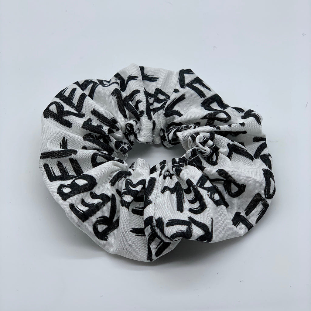 Rebel Rebel Scrunchie - David Bowie Scrunchies - 90s Fashion Scrunchie