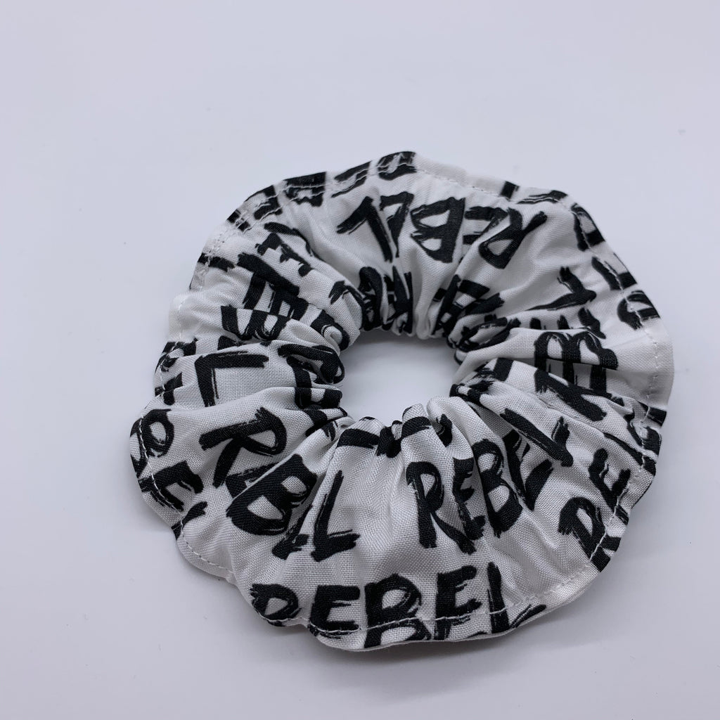 Rebel Rebel Scrunchie - David Bowie Scrunchies - 90s Fashion Scrunchie