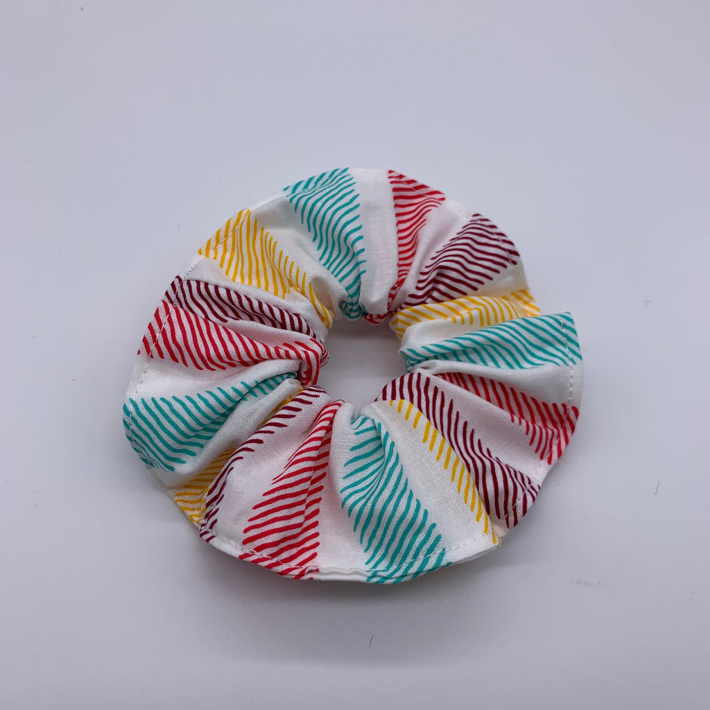 Beach Vibe Scrunchie - Summer Scrunchies - Stripey Scrunchy