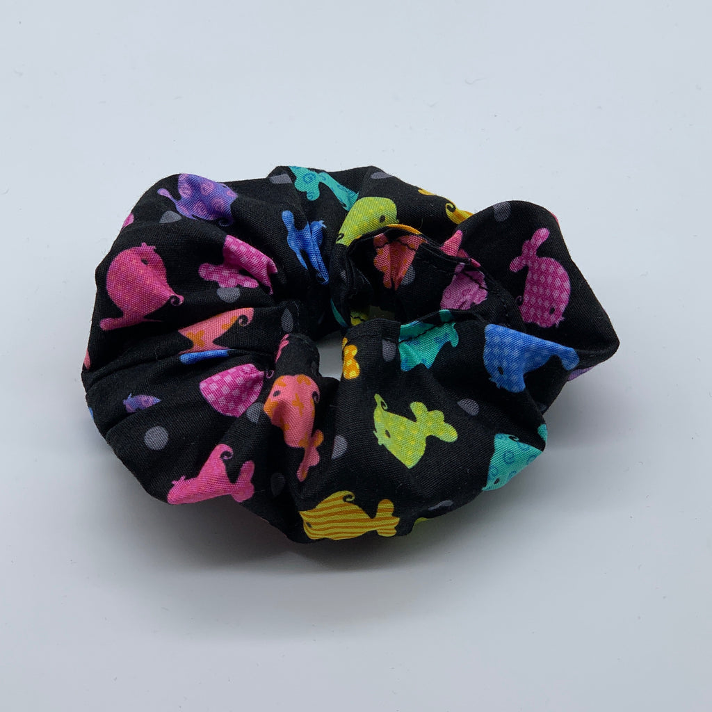 Fish Scrunchie - Gold Fish Scrunchies - 90s Fashion Scrunchie