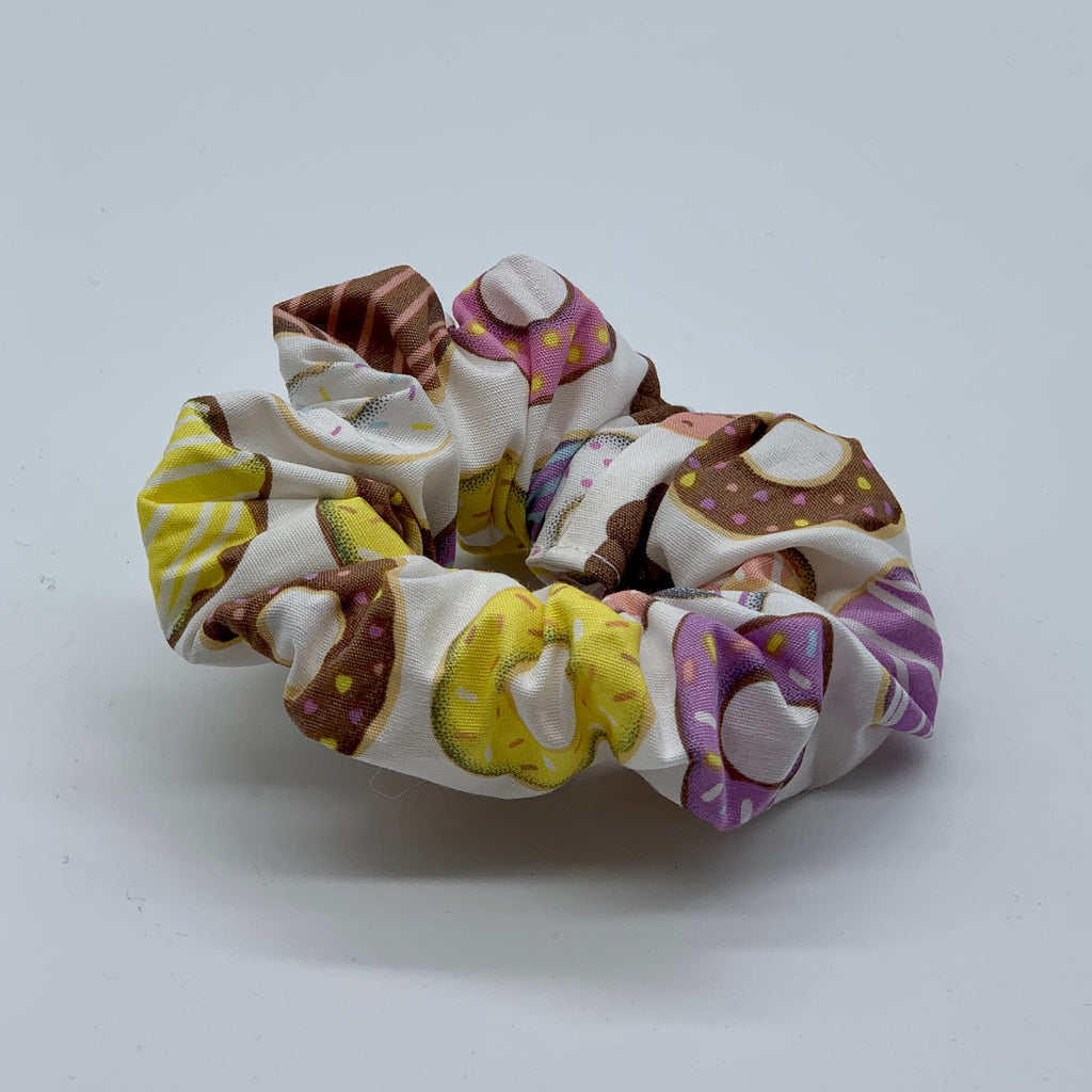 Donuts Scrunchie - Food Scrunchies - Scrunchie - 90s Fashion Scrunchie