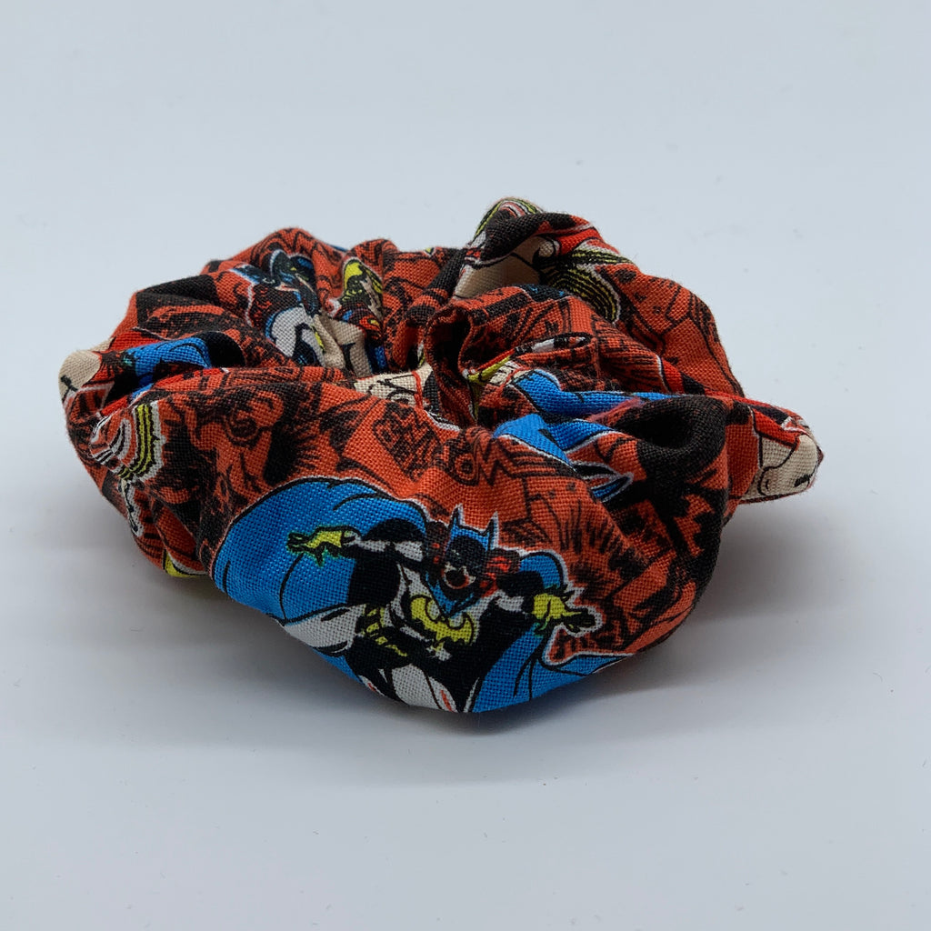 Wonder Woman Scrunchie - Super Girl Scrunchies - Bat Girl Scrunchie