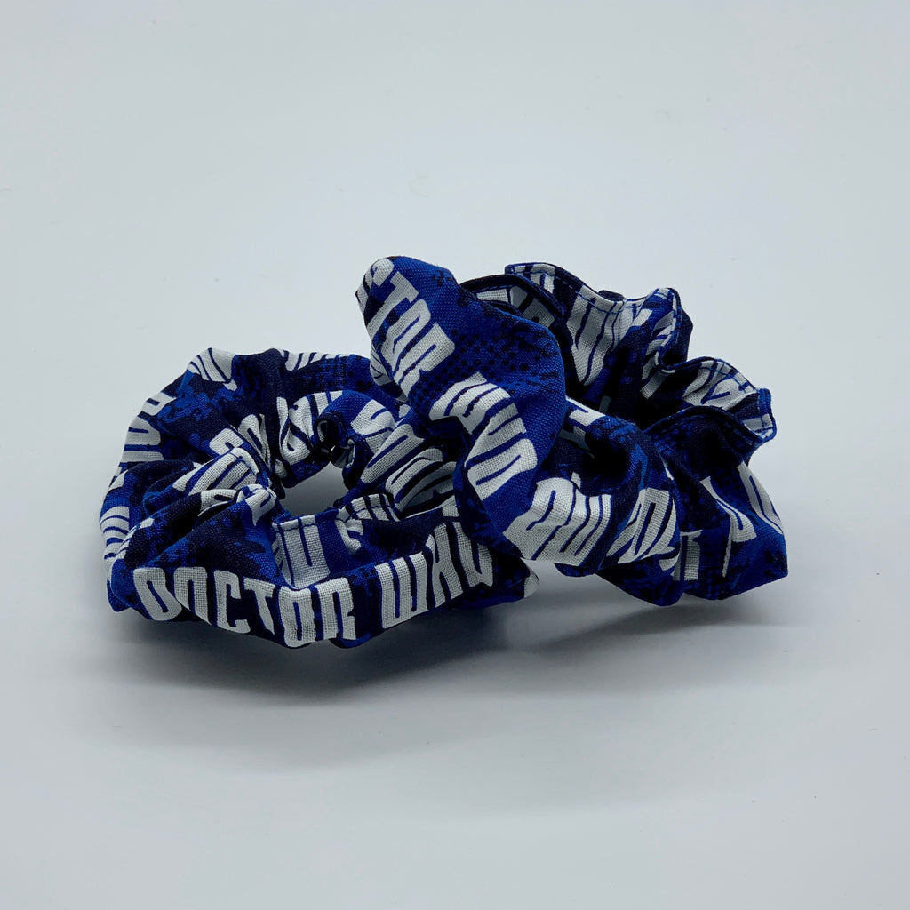 Doctor Who Scrunchie - Scrunchies - DW Scrunchies - Quirky Fashion Scrunchie