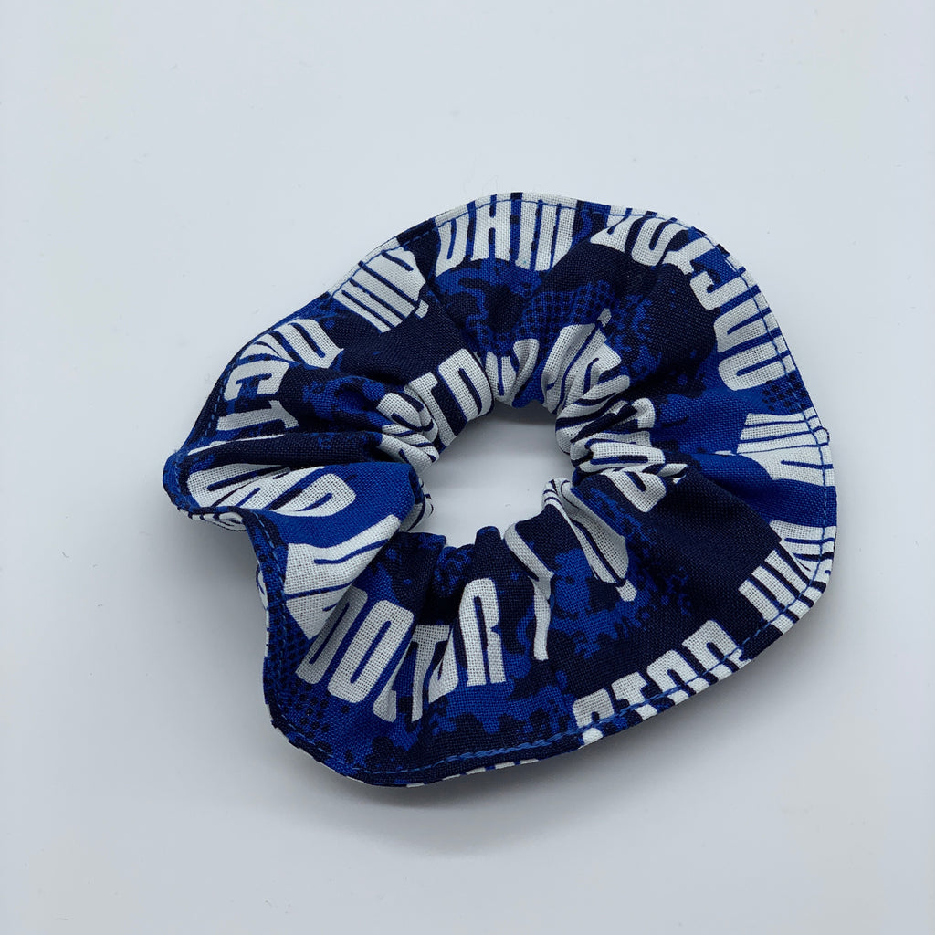 Doctor Who Scrunchie - Scrunchies - DW Scrunchies - Quirky Fashion Scrunchie