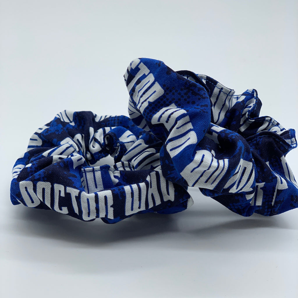 Doctor Who Scrunchie - Scrunchies - DW Scrunchies - Quirky Fashion Scrunchie