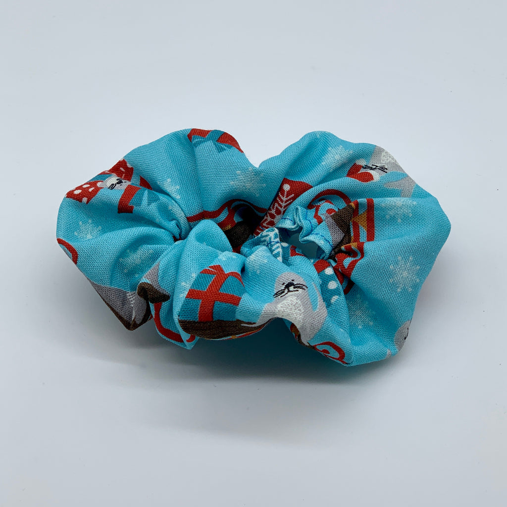 Seal Christmas Scrunchie - Christmas Scrunchies