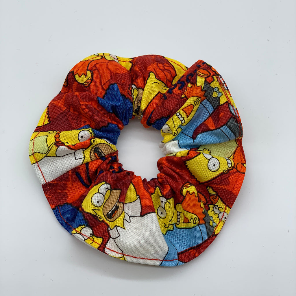 The Simpsons Family Scrunchie - Homer Simpson Scrunchies