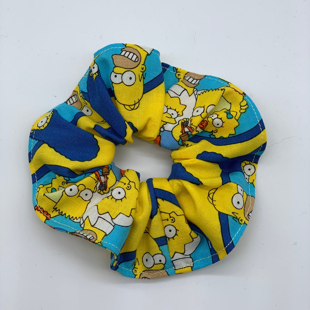 The Simpsons Family Scrunchie - Homer Simpson Scrunchies