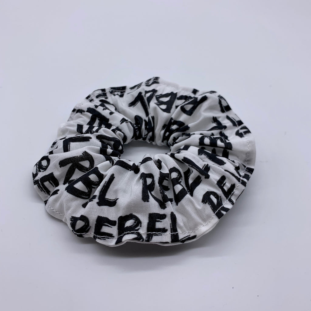 Rebel Rebel Scrunchie - David Bowie Scrunchies - 90s Fashion Scrunchie