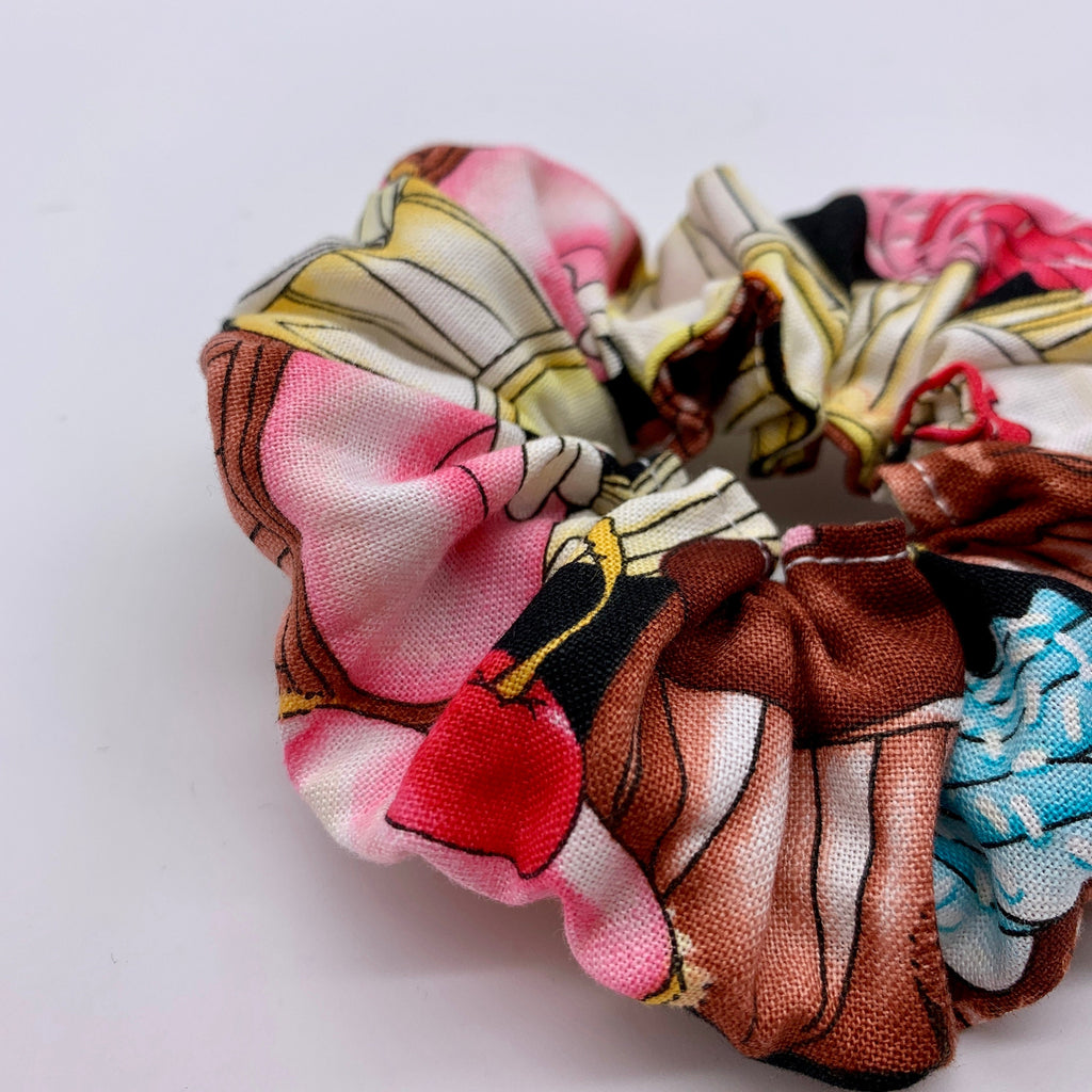 Cupcakes Scrunchie - Muffin Scrunchies - 90s Fashion Scrunchie