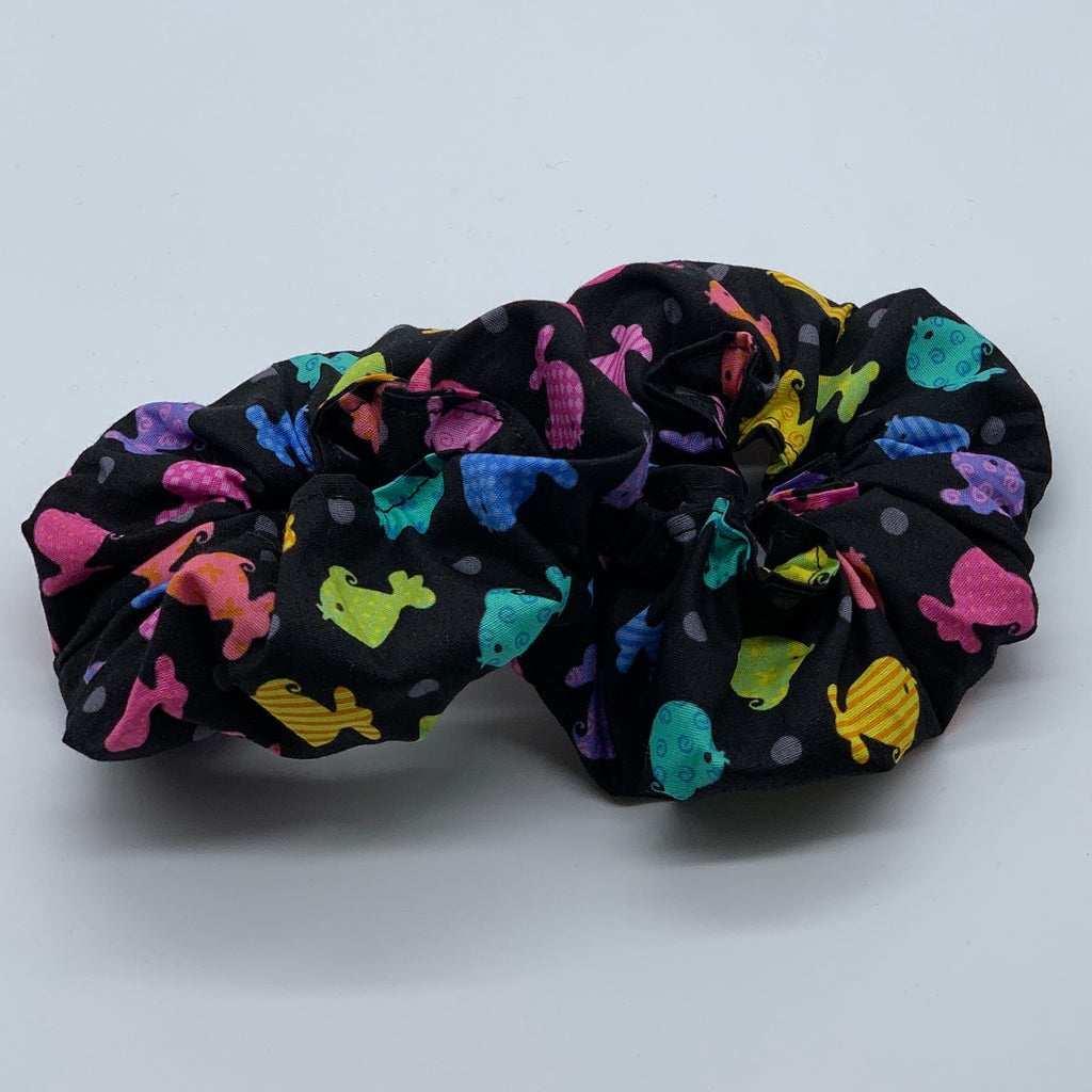 Fish Scrunchie - Gold Fish Scrunchies - 90s Fashion Scrunchie