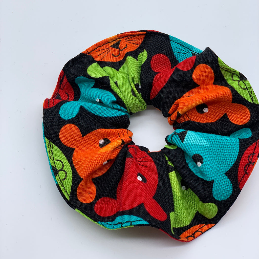 Bear Scrunchie - Scrunchies - Mouse Scrunchie - 90s Fashion Scrunchie