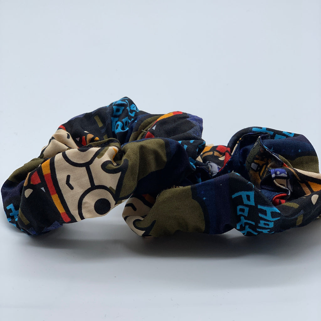 Navy Harry Potter Scrunchie - Navy Scrunchies