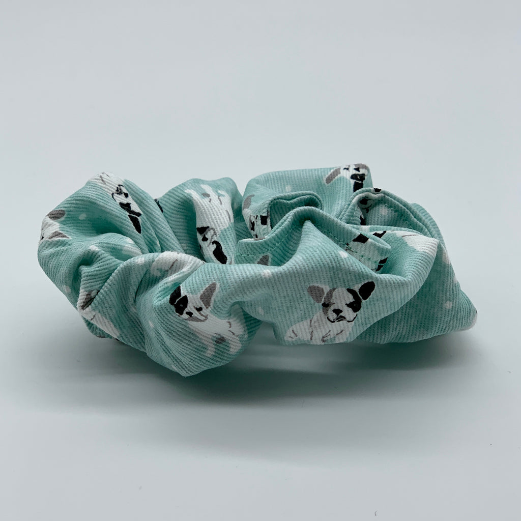 French Bulldog Scrunchie - Scrunchies - Frenchie Scrunchie