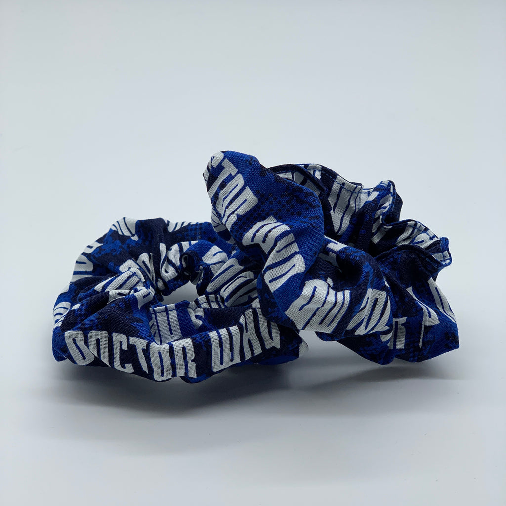 Doctor Who Scrunchie - Scrunchies - DW Scrunchies - Quirky Fashion Scrunchie