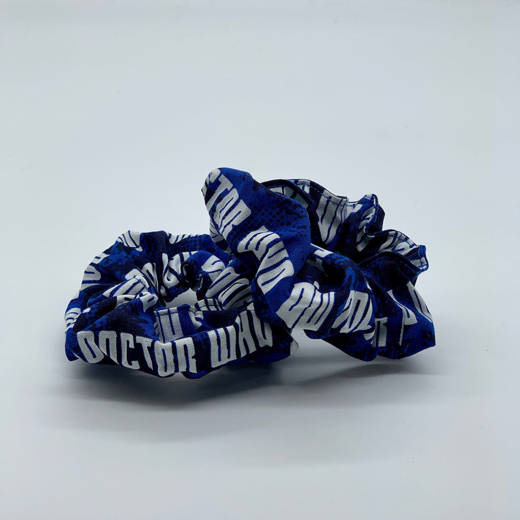 Doctor Who Scrunchie - Scrunchies - DW Scrunchies - Quirky Fashion Scrunchie