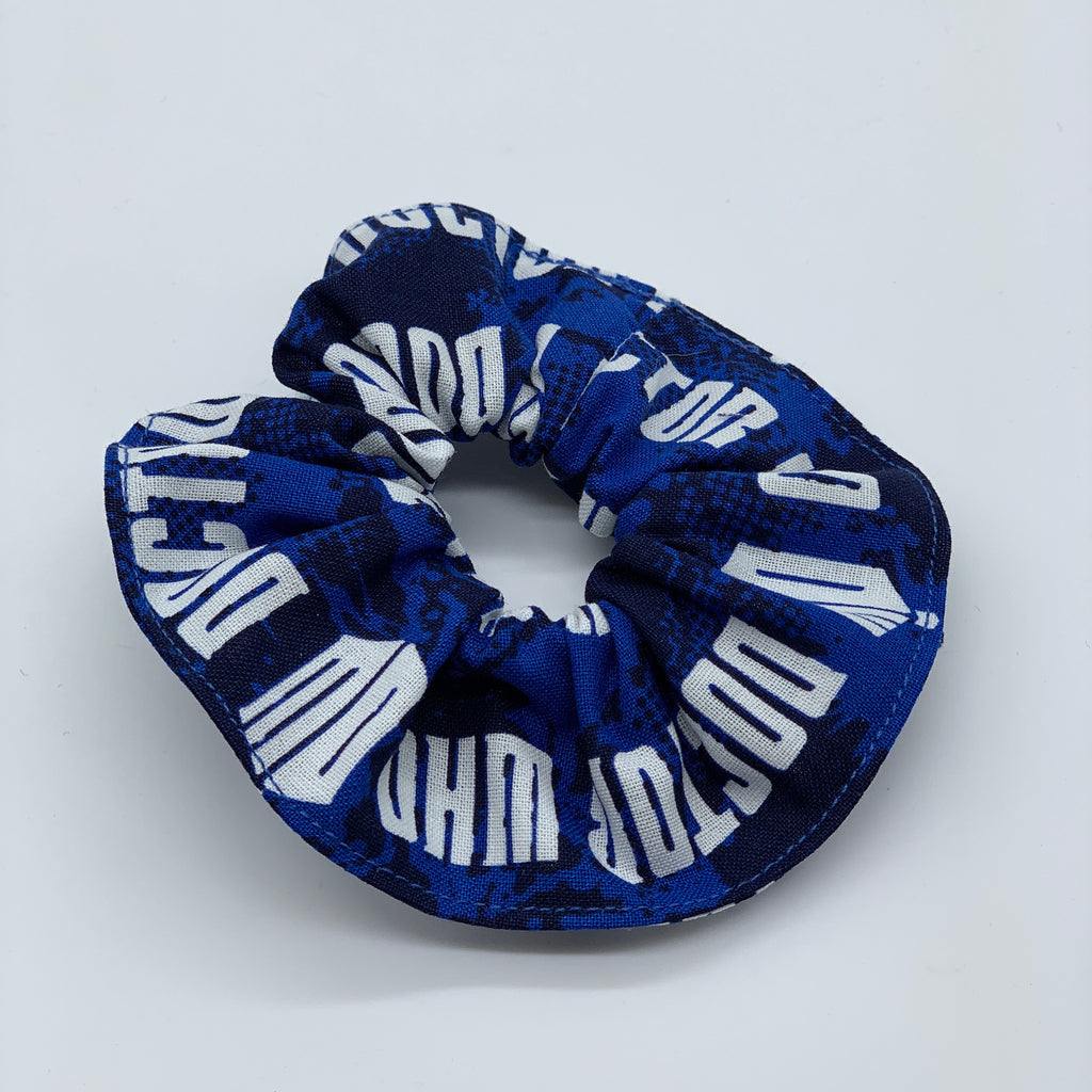 Doctor Who Scrunchie - Scrunchies - DW Scrunchies - Quirky Fashion Scrunchie