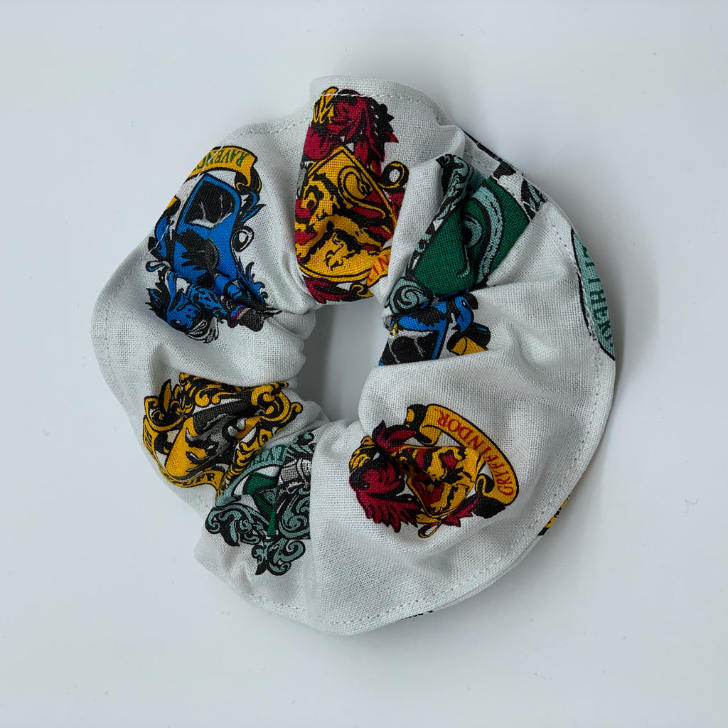 Harry Potter Scrunchie - Gryffindor - Hufflepuff - Ravenclaw - Slytherin Scrunchies