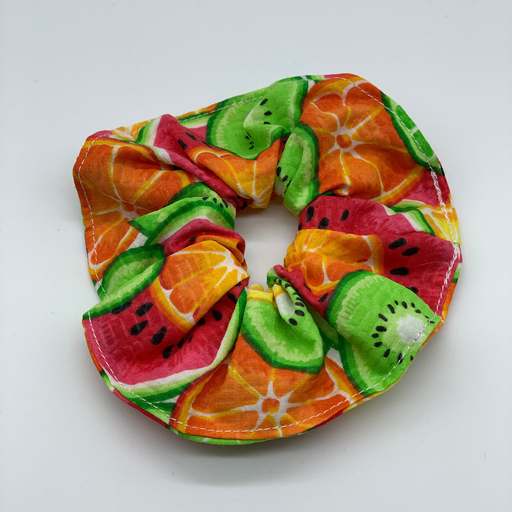 Fruit Salad Scrunchie - Scrunchies - 90s Fashion Scrunchie