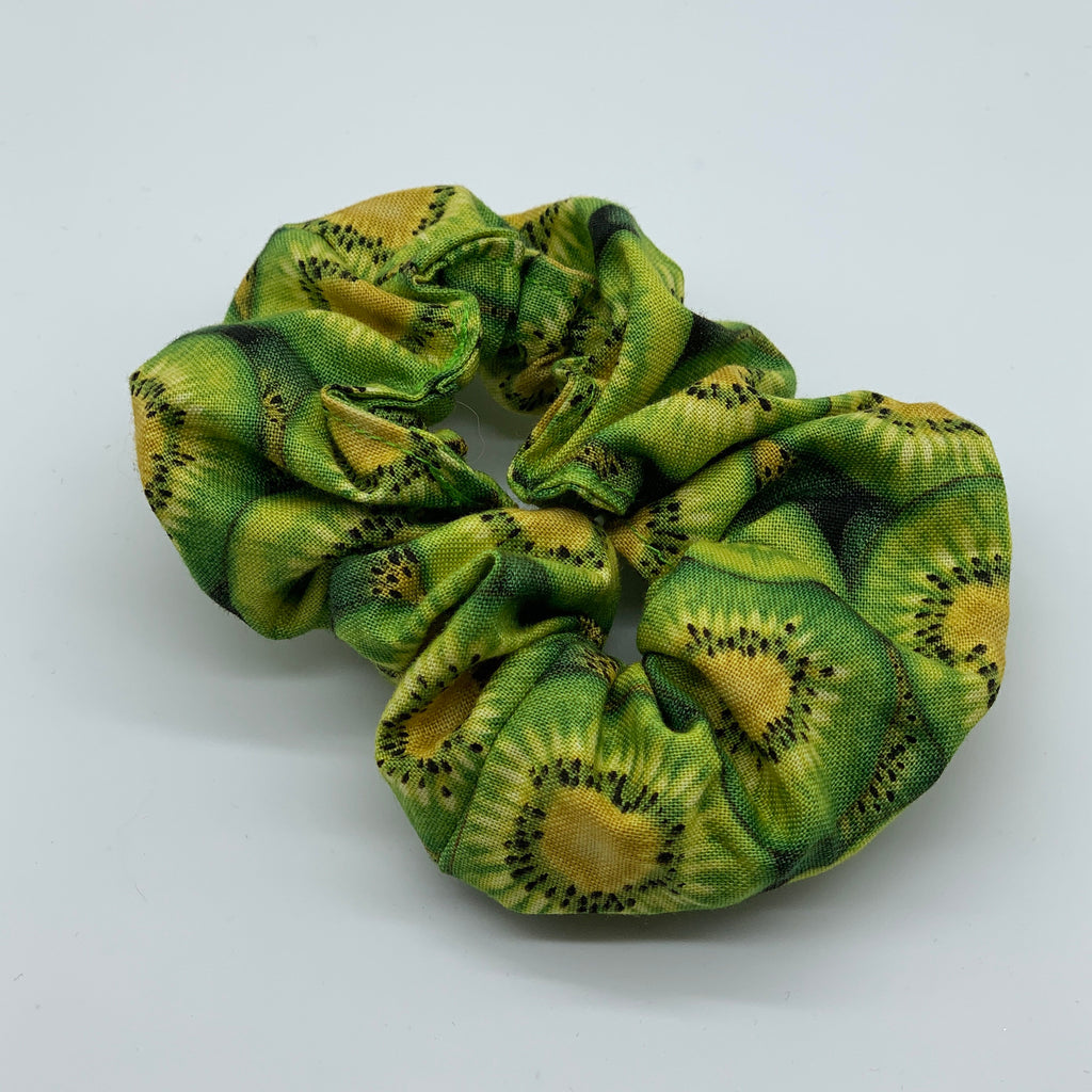 Kiwi Fruit Scrunchie - Green Scrunchies