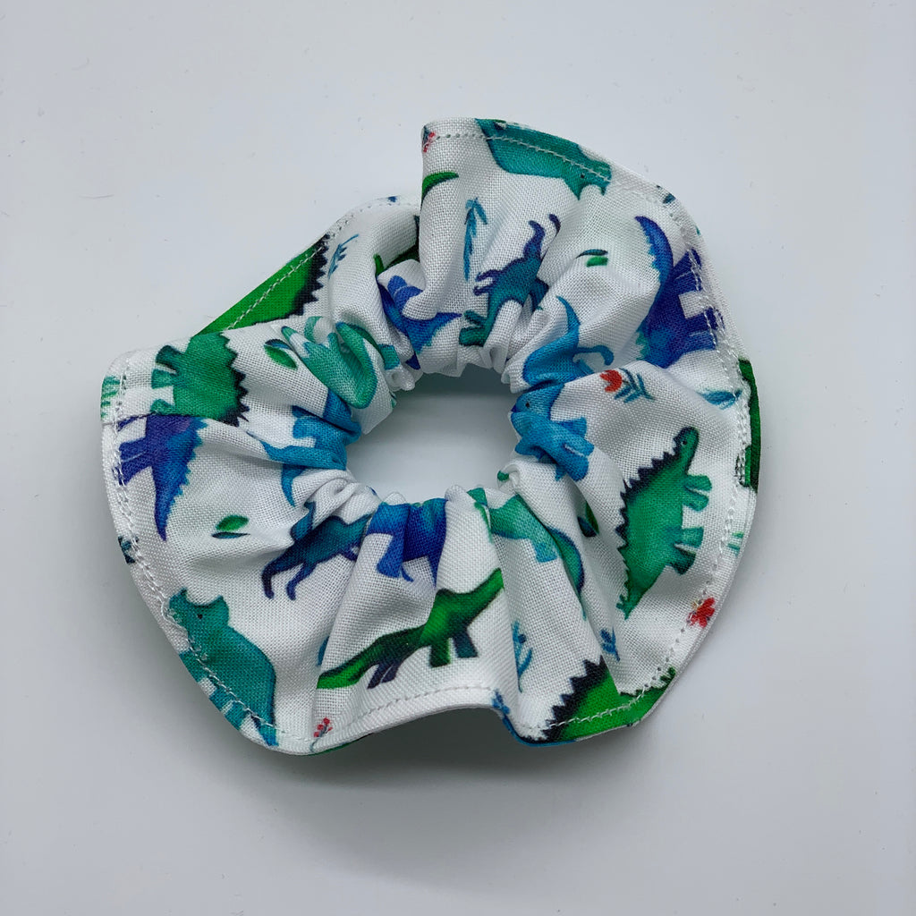 Dinosaur Scrunchie - Dinosaur Scrunchy - 90s Fashion Scrunchie