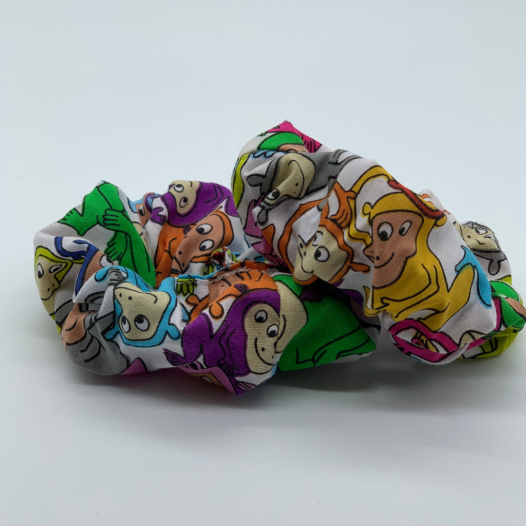 Monkey Scrunchie - Scrunchies - 90s Fashion Scrunchie