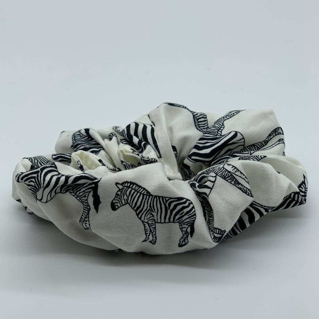 Zebra Scrunchie - Scrunchies - 90s Fashion Scrunchie