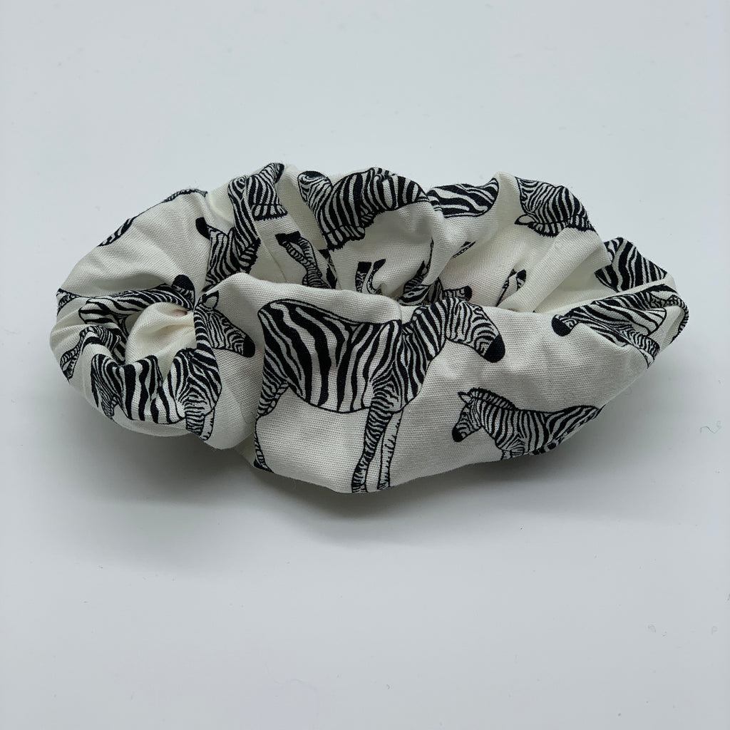 Zebra Scrunchie - Scrunchies - 90s Fashion Scrunchie