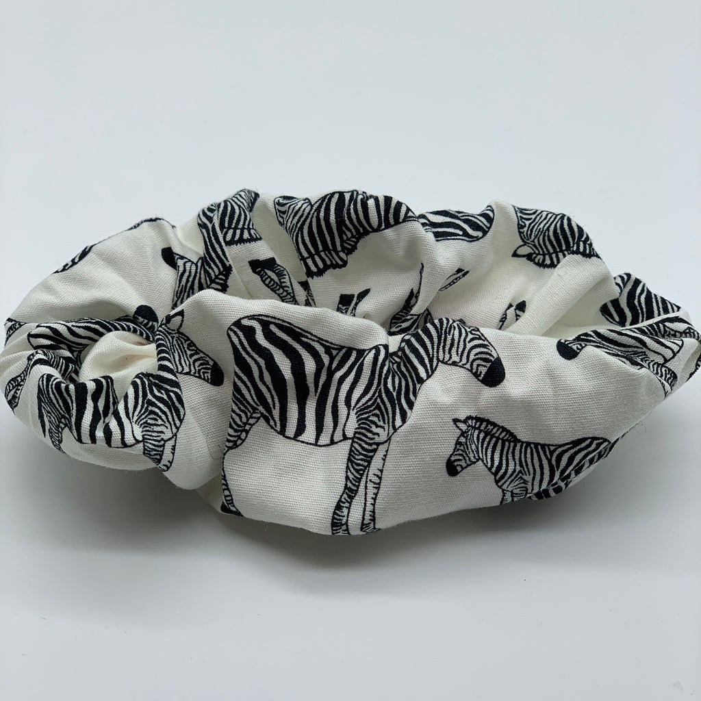 Zebra Scrunchie - Scrunchies - 90s Fashion Scrunchie