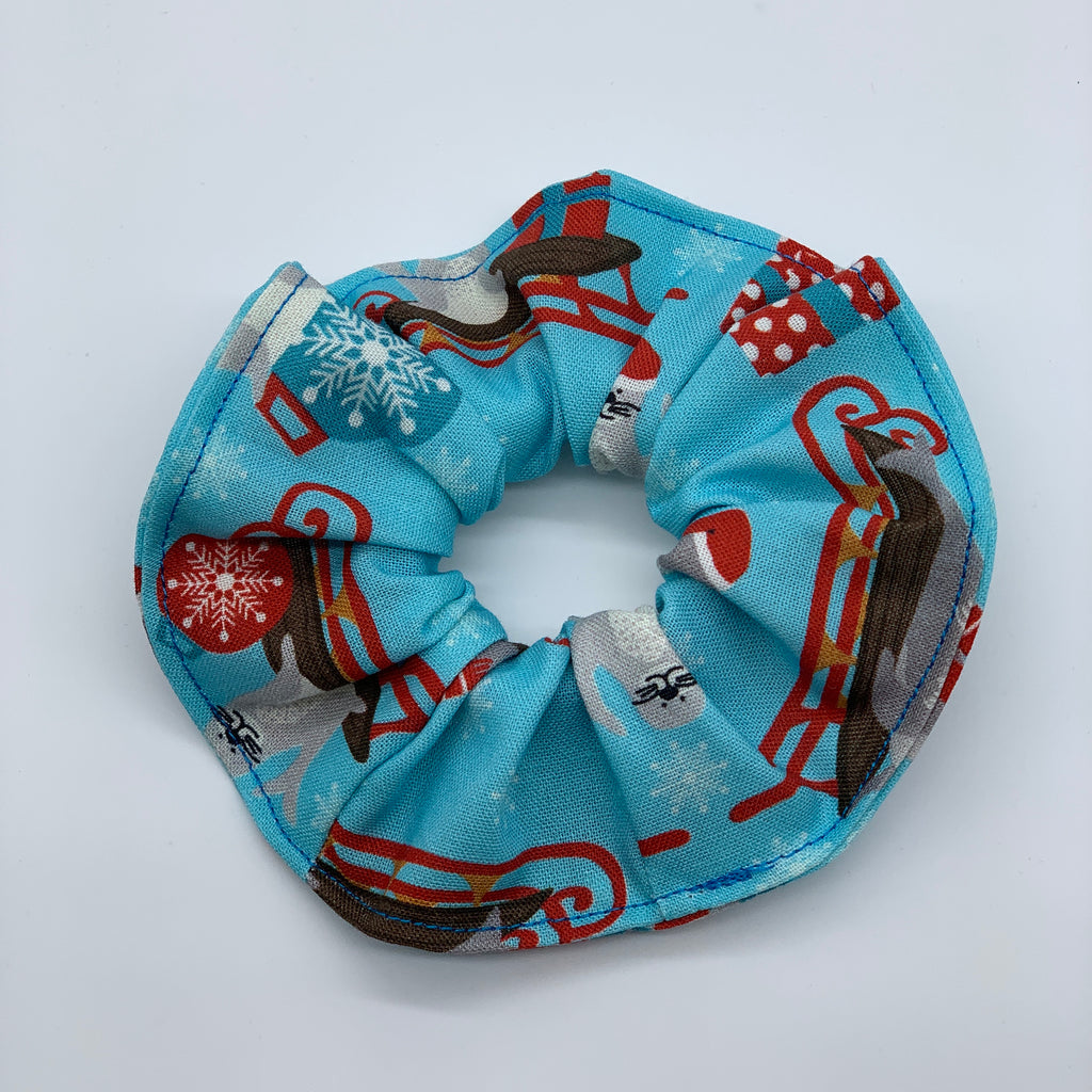 Seal Christmas Scrunchie - Christmas Scrunchies