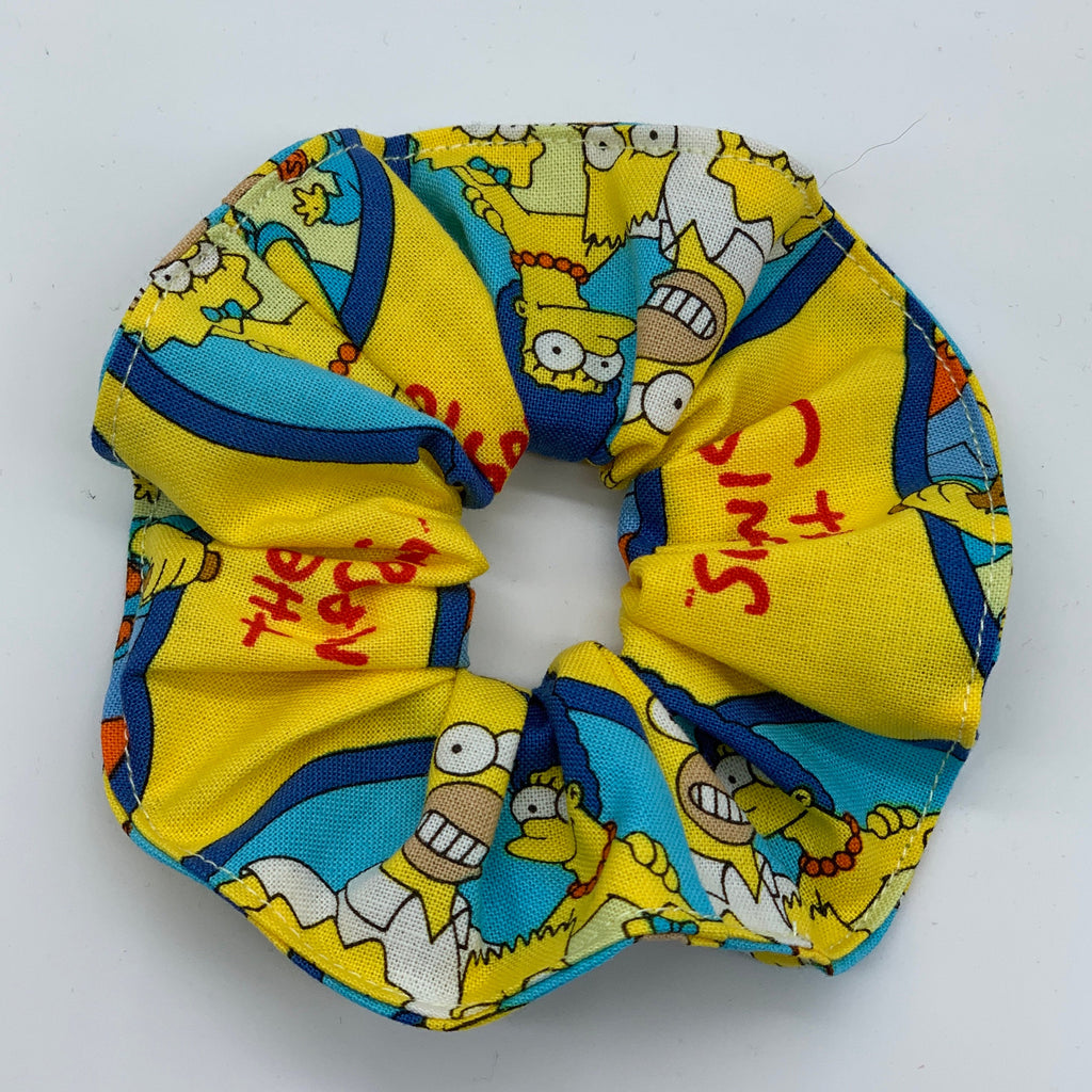 The Simpsons Family Scrunchie - Homer Simpson Scrunchies