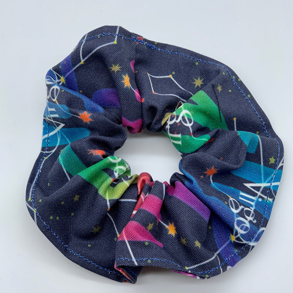 Virgo Scrunchie - Horoscope Scrunchies - Zodiac Star Sign Scrunchie