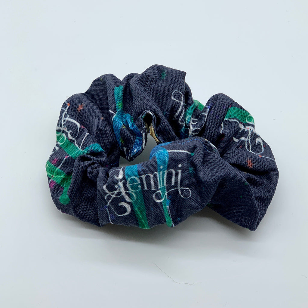 Gemini Scrunchie - Horoscope Scrunchies - Zodiac Star Sign Scrunchie