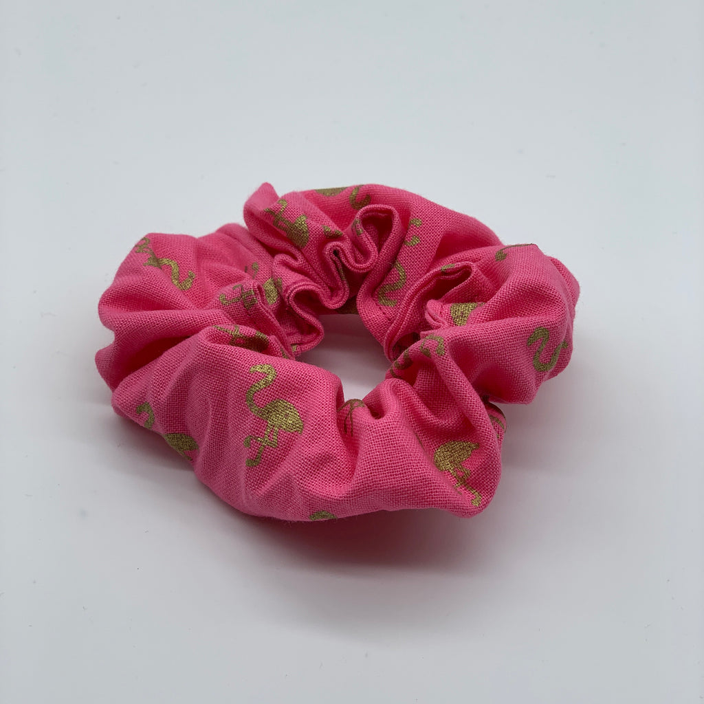 Flamingo Scrunchie - Hot Pink Scrunchies